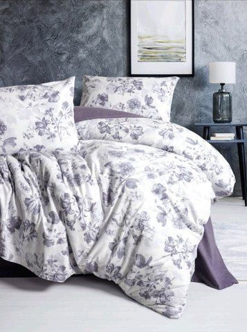 Теплое постельное белье Cotton Box "Sadie Mor" байковое евро размера фланель 100%-хлопок Турция Sadie Mor 18020039 фото